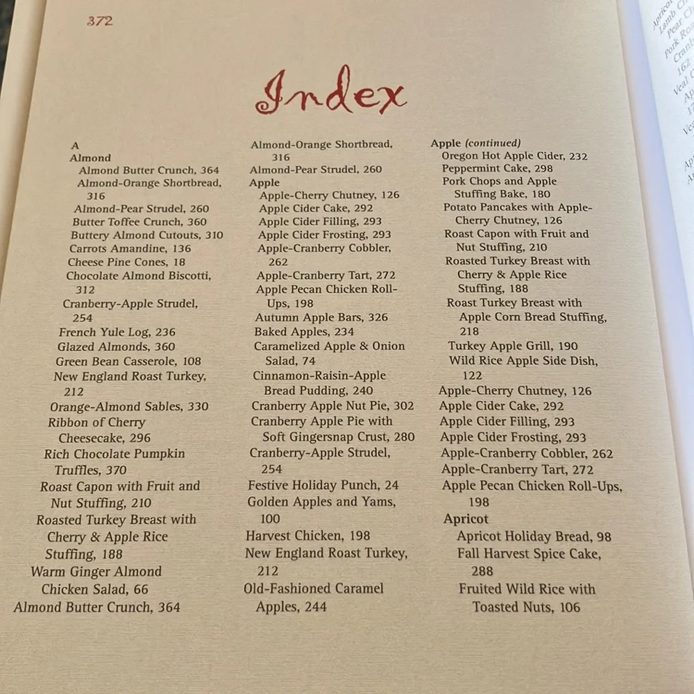 Old-Fashioned Holiday‎ Recipes Book - Hard Cover